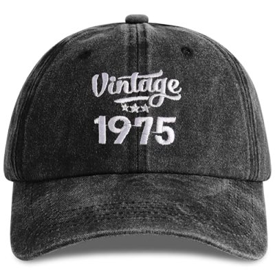 Jeasona 50th Birthday Gifts Men 1975 Cap 1975…