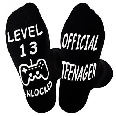 Jeasona Boys 13th Birthday Cotton Socks