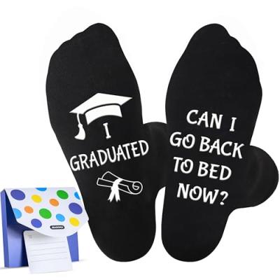 Jeasona Graduation Funny Socks