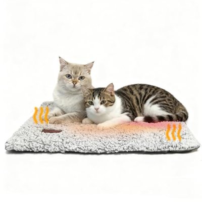 MORA PETS Heated Dog and Cat Bed