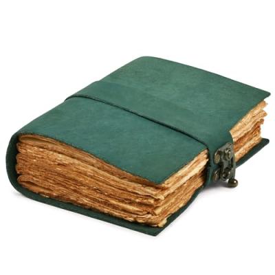 Leather Bound Vintage Journal for Women & Men -…