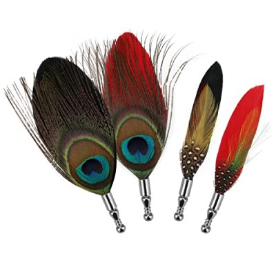 MWOOT Feather Brooch Set