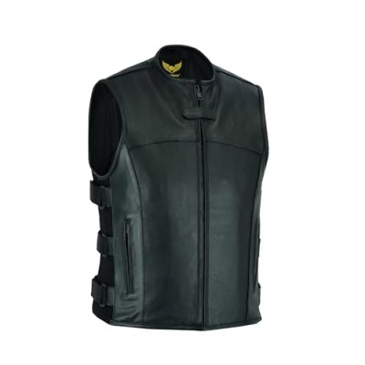 Leatherick Motorcycle Waistcoat