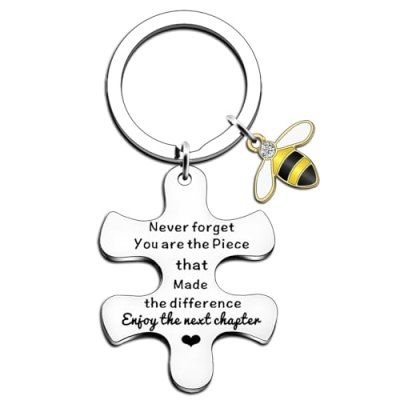 JETTOP Leaving Gift Keyring