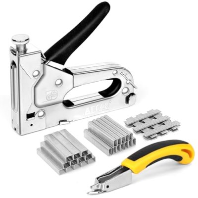 AECCN Heavy Duty Staple Gun Kit