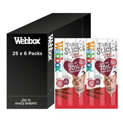 Webbox Tasty Sticks Cat Treats