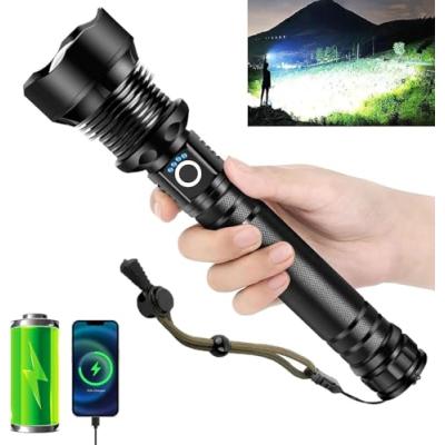 LED Rechargeable Torch with 6 Modes