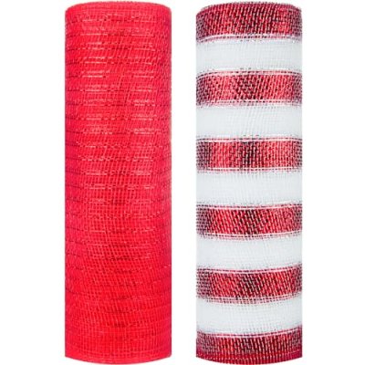 Decor Mesh Poly Ribbons