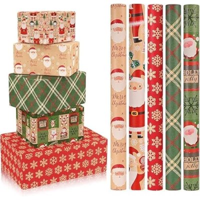 Recyclable Gift Wrap Rolls