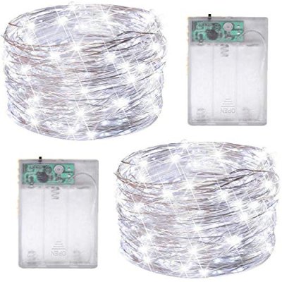 FANSIR Led Fairy String Lights, 2 Pack 50 LED…