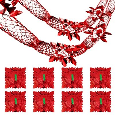 Red Christmas Ceiling Decorations