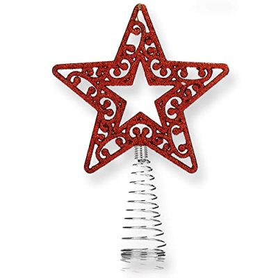 AKH® Red Christmas Tree Top Star | 19cm Size |…