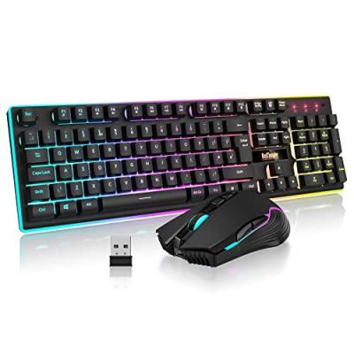 RedThunder Wireless Gaming Keyboard and Mouse Combo