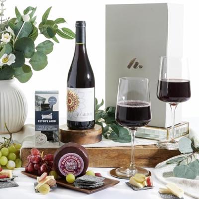 Red Wine and Artisan Cheese Hamper