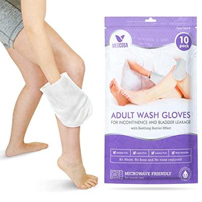 Medcosa Adult Washcloths - Disposable Body Wipes