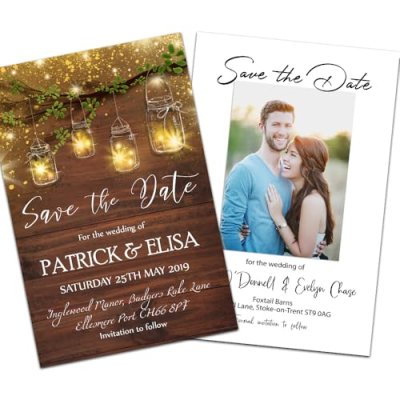 Wedding Save the Date Cards