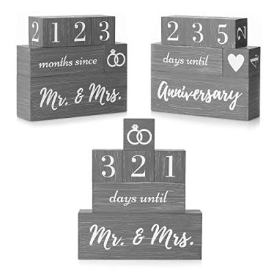 Wedding Countdown Calendar Plaque