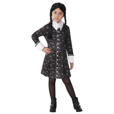 Wednesday Addams Child Costume