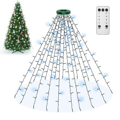 Kedoxi Christmas Tree Lights 20 Strings, Outdoor…