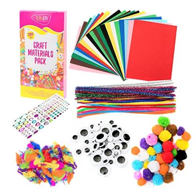 edukit Crafting Kit - 280 Pieces - Inc Pipe…