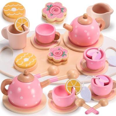 Geebiiny Wooden Tea Set