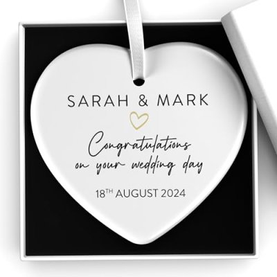 Beecreative Personalised Wedding Gifts - Wedding…