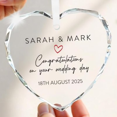 Beecreative Personalised Wedding Gifts For Bride…