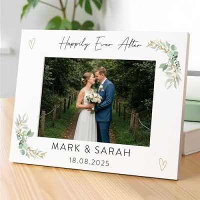 Beecreative Personalised Wedding Gifts For Bride…