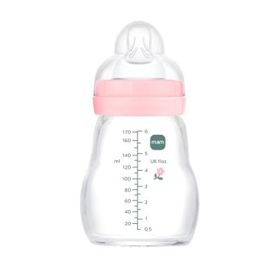 MAM Feel Good A160 Premium Glass Bottle with Teat…