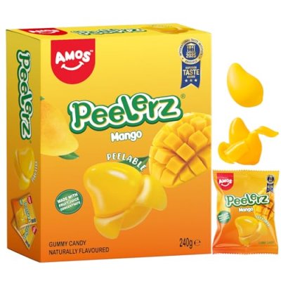 AMOS Peelerz Gummy Sweets, Mango Peelable…