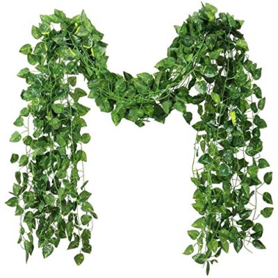 Seenew Artificial Ivy Garland, 12 Pack 84 Feet…