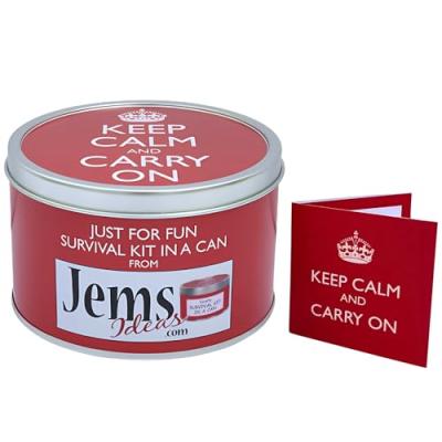 Keep Calm & Carry On Survival Kit