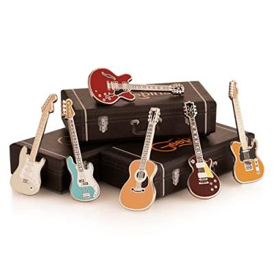 Geepins Guitar Pin Badge Set