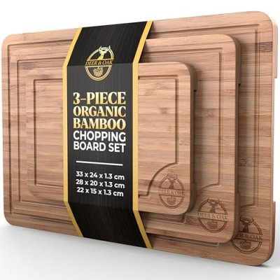 Deer & Oak Bamboo Chopping Boards