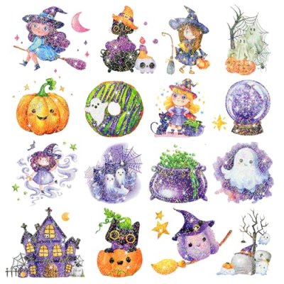 Leesgel Glitter Tattoos for Kids Halloween…