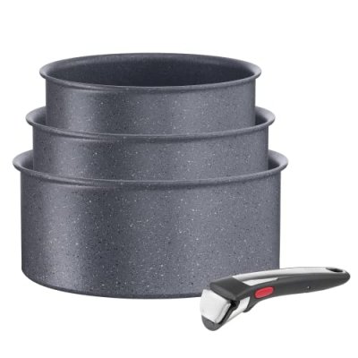Tefal Ingenio Natural On Set of 3 Saucepans 16/18…