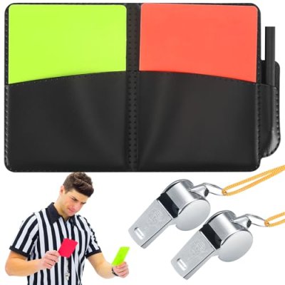 Referee Cards Set, Football Referee Red and…