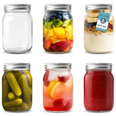 Heftman Mason Jars