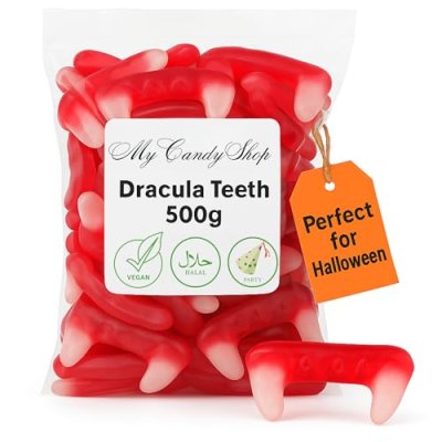 Vegan Dracula Teeth Sweets