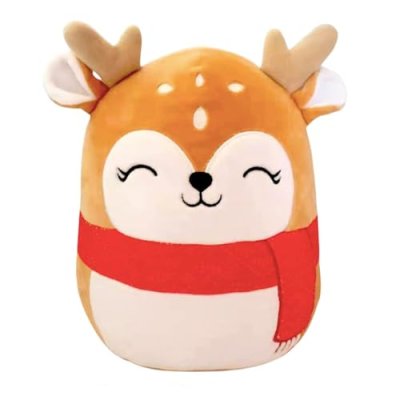 POPOYU Reindeer Plush Pillow