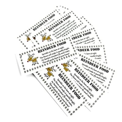 Reindeer Food Tags