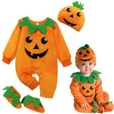 Beipegin Pumpkin Baby Costume