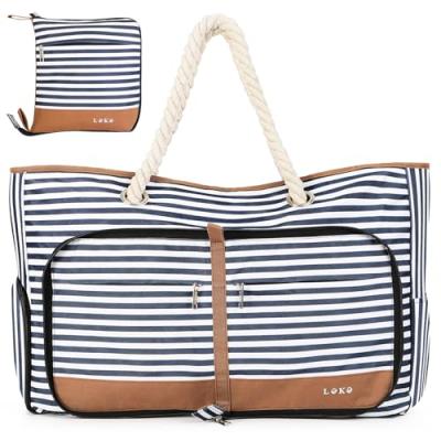Lekesping Beach Tote Bag
