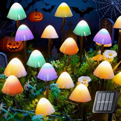 Dekofun Mushroom Solar Lights
