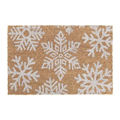 Relaxdays Snowflakes Doormat