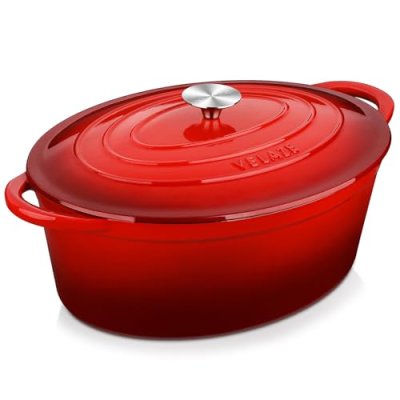 Velaze Cast Iron Casserole