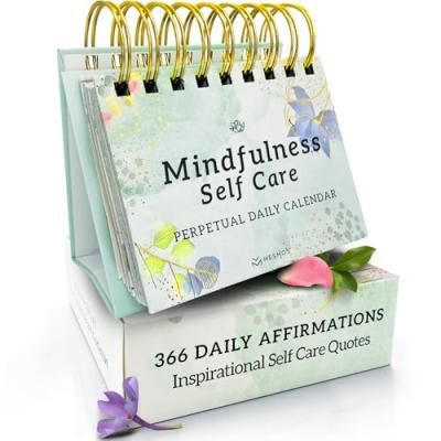 MESMOS Self Care Quotes Calendar & Desk Decor