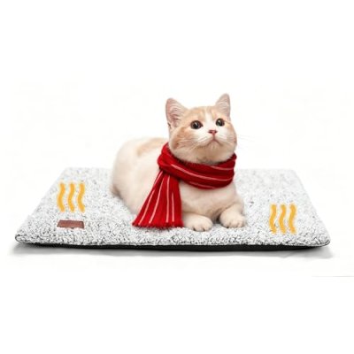 MORA PETS Self Heating Cat Bed Heated Cat Blanket…