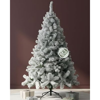 Pelle & Sol 6ft Snow Tipped, Flocked Christmas…