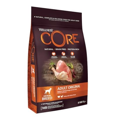 Wellness CORE Adult Original, 10kg, Chicken &…
